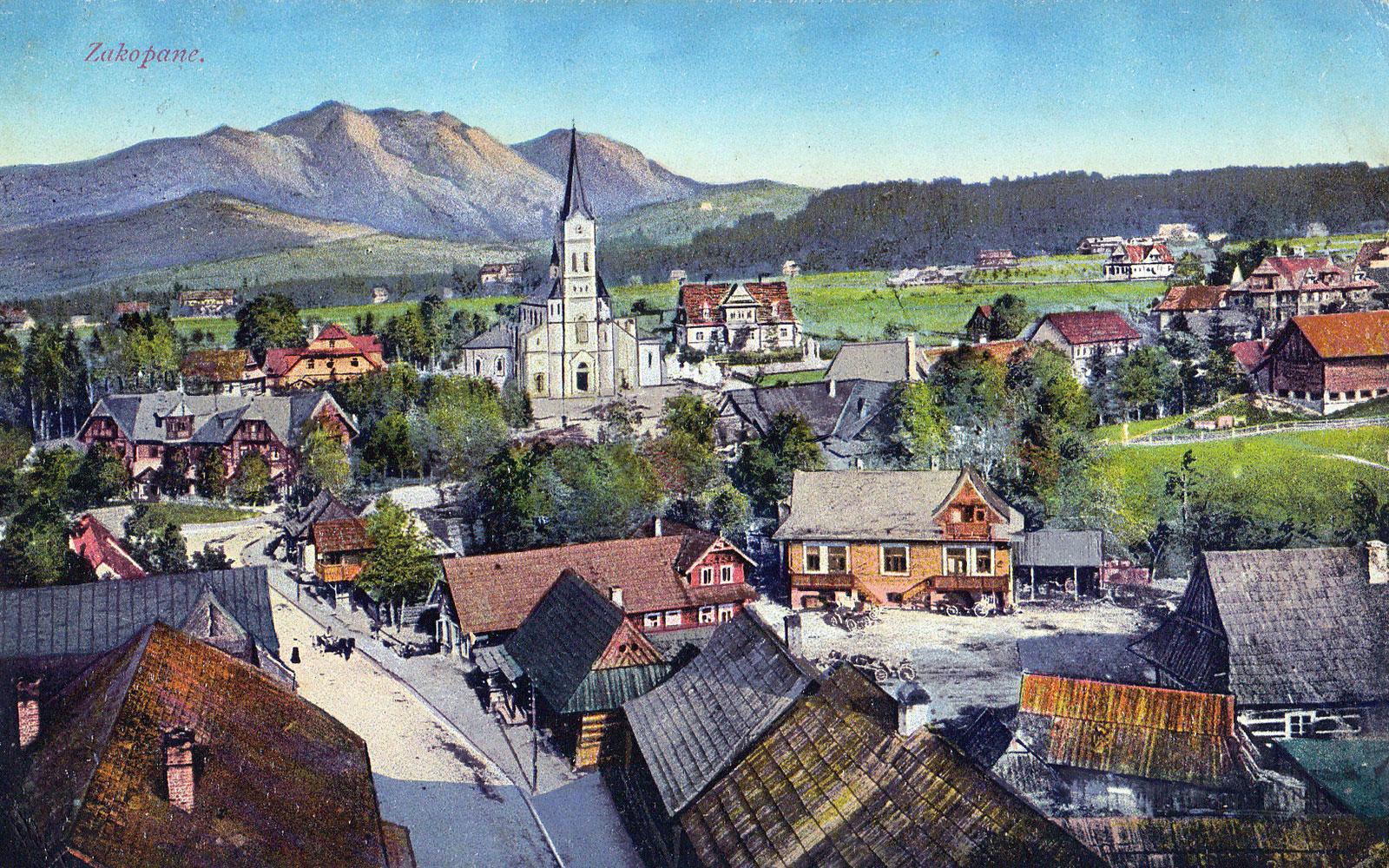 Zakopane z 1916r.